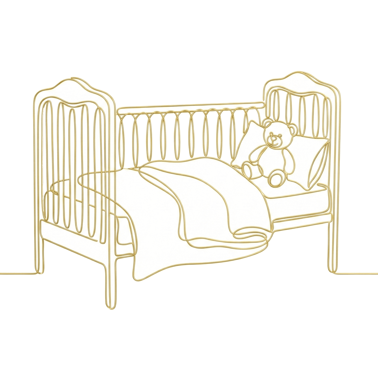 Gepersonaliseerde babyproducten met naam voor in bed