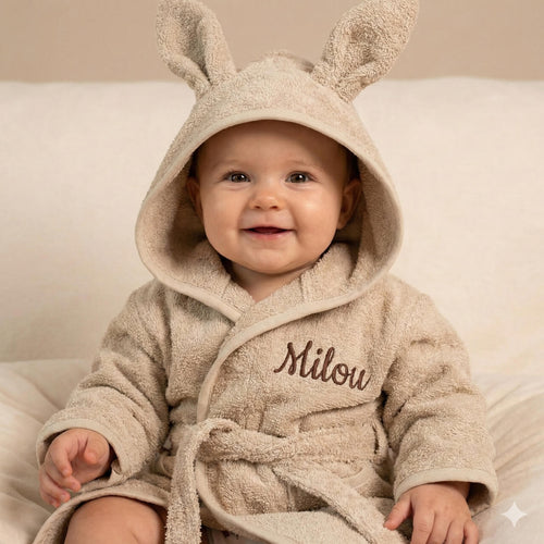 Badjas Jollein | Gepersonaliseerd met naam