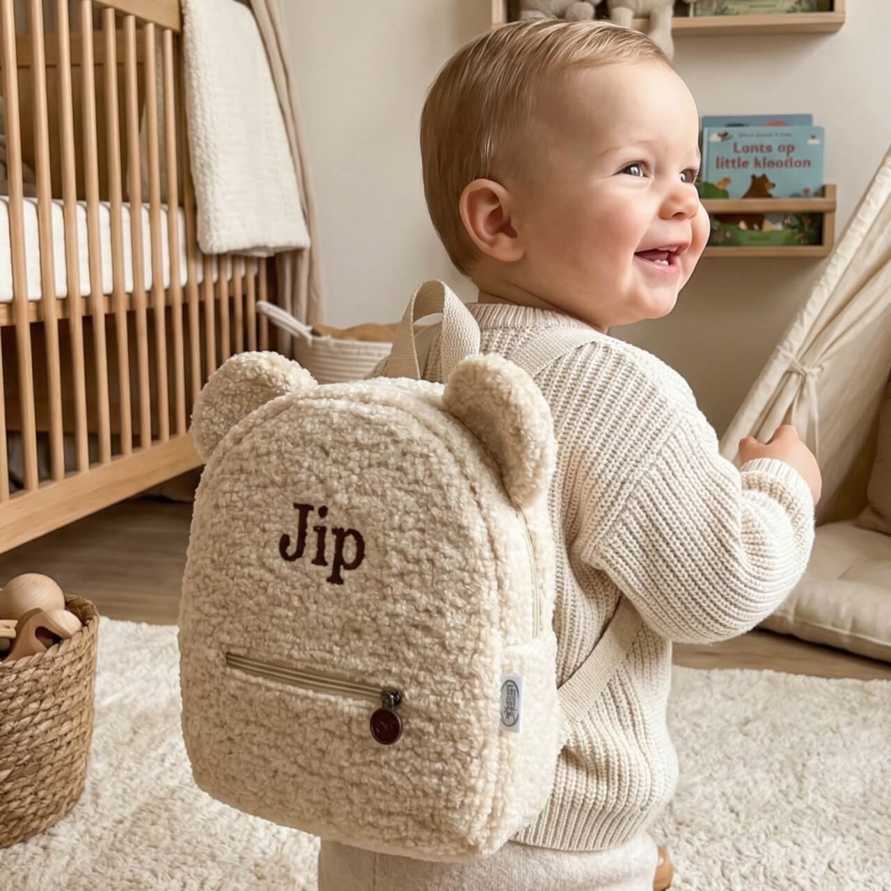 Rugzak Teddy | Gepersonaliseerd met naam